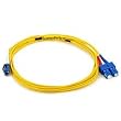 Brand New Fiber Optic Cable, LC/SC, Single Mode, Duplex - 3 meter (9/125 Type)