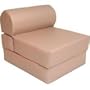 Adult Studio Chair Sleeper Poly/Cotton  Jr. Twin 28", Sand