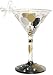 Lolita Martini Glass Christmas Ornament Celebration from Santa Barbara Design Studio