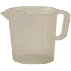 Pressol Messbecher Polypropylen transparent 1,0 Liter