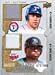 2009 Upper Deck Ballpark Authentic David Murphy & Delmon Young Dual Game-Worn Jersey Card