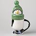 Pfaltzgraff Penguin Skate Covered Mug GREEN