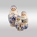 Nesting Doll. "Alyonushka" (A La Gzhel)