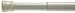 Carnation Home Fashions Adjustable 41-to-72-Inch Steel Shower Curtain Tension Rod, Bone