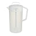 Rubbermaid 3064-01-WHT 2 Quart Mixing Pitcher