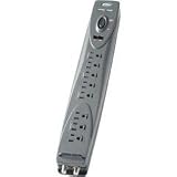 POWER SENTRY 8 OUTLET OFFICE COMP SURGE - 8-Outlet TV/DVD Surge Protector ( 103301 )