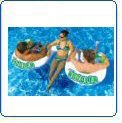 SportsStuff Noodler 3-Person Floating Lounger - White