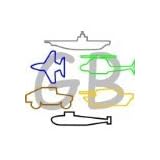 Goofy Bands Military Shapes