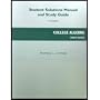 College Algebra - Student Solutions Manual and Study Guide