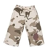 Pantalon - Coloris Beige, Imprimé Camouflage - Coton Bio et Equitable