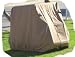 Golf Cart Cover for 2 Passenger Golf Carts with added rear seat.