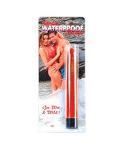 Waterproof Super Slim 6 Inch Spot Style Battery Stick y2Massager Red Includes Personal Lubricant