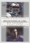 2000 Upper Deck Legends Reflections in Time #R6 - H.Carmichael/R.Moss