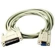 12IN At Serial Modem Cable DB9F To DB25M
