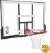Spalding 79307 Backboard/Rim Combo with 52-Inch Rectangular Backboard