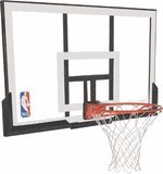 Spalding 79307 Backboard/Rim Combo with 52-Inch Rectangular Backboard