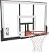 Spalding 79307 Backboard/Rim Combo with 52-Inch Rectangular Backboard