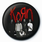 ロック『KORN』缶バッジ