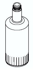 Replacement Bottle for Soap or Lotion Dispenser