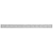 Starrett CB24-16R Combination Square Blade With Inch Graduations, Sets And Bevel Protractors, Satin Chrome Finish, 4R Graduation, 1" Width, 3/32" Thickness, 24" Size