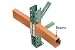 Pallet Rack Tear Drop Beam 108L