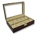 Rosewood Watch Case holds 10 Watches Jewelry Displays for Watches