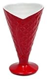 Ice Cream Dish - Waffle - Red by Maxwell & Williams