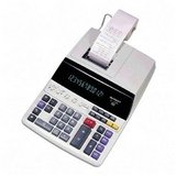 Sharp EL1197PIII 2-Color Print Desktop Calculator, 12-Digit Fluorescent