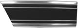 IMAGE OF 1969-72 Chevy Truck Fender Molding with Clips, Lower Rear LH, Black