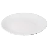 Apilco Tonga 11.8-Inches Flat Plate, White by 