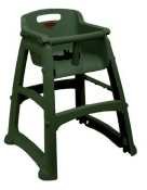 Rubbermaid Dark Green Youth w/out Wheels
