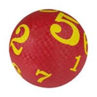 Childrens Toyshop  Sporting Goods : Crocodile Creek Numbers Playground Ball 5"