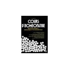 Cours d'hom�opathie