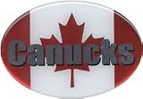 Knockout 803H Canucks on Can. Flag Stock Hitch Covers