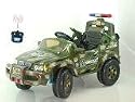 Green Electric Jeep