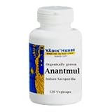 Anantmul - The herb has a reputation as tonic, alterative, demulcent, diaphoretic, diuretic and blood purifier, 120 vegicaps., (Bazaar of India)