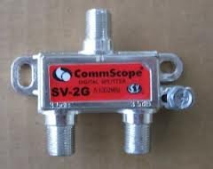 Coaxial SV-2G Digital Splitter with screws - 5-1002MHz