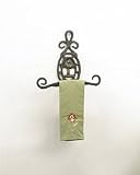 Sedgefield 7010 Palm Tree Black Iron Towel Holder