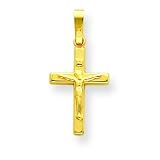 14k INRI Crucifix Pendant