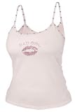V-Twin Women's Bad Girl Cami Tank Pink/Pink L