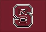 North Carolina State Wolfpack ( Horizontal ) 4 &acute; x 6 &acute; Team Door Mat - B0001H0I9U