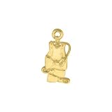 Vermeil 22K Gold on Sterling Silver Scuba Gear Charm
