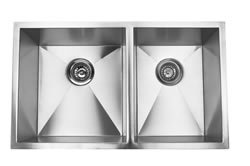 christmas Stainless Steel Undermount Double SquareB0024X1RF8