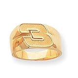 14k NASCAR Dale Earnhardt Number 3 Ring - Size 6