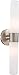 GEORGE KOVACS P5042-084 Saber Vanity Bath Light, 2-Light, 120 Total Watts, 4.75-in H x 20-in W, Brushed Nickel