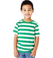 Cotton Rich Flecked Striped T-Shirt