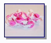 Red Raspberry Salt Water Taffy by Raspberry Candy
