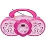 Barbie Bloombox BAR201 Portable CD Boombox with AM/FM Radio
