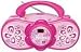 Barbie Bloombox BAR201 Portable CD Boombox with AM/FM Radio
