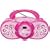 Barbie Bloombox BAR201 Portable CD Boombox with AM/FM Radio